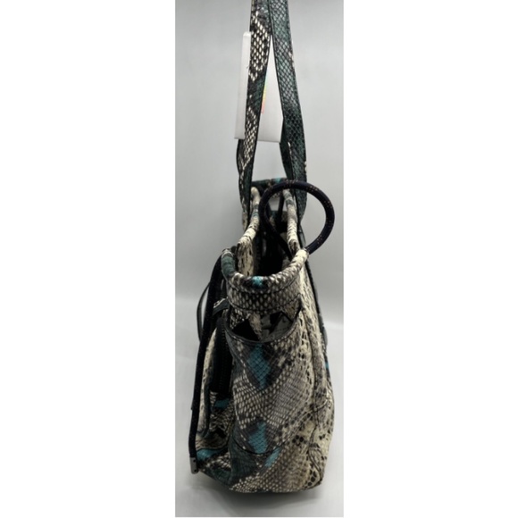 Zadig&Voltaire Retail-$1548 'Bianca' Small Wild Reptile-Embossd Shoulder Bag NWT - Picture 4 of 9